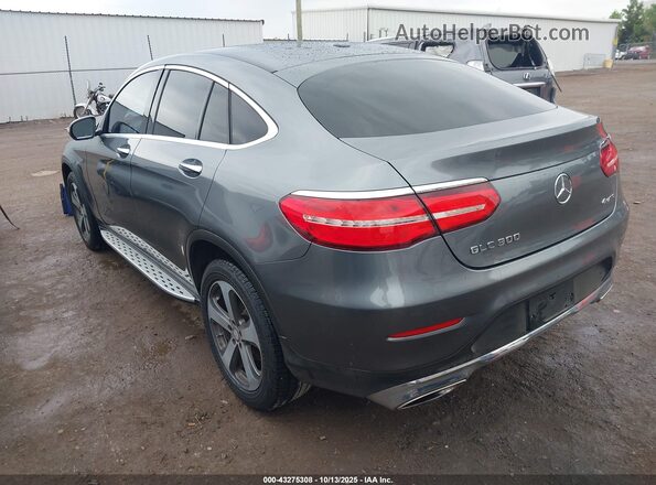 WDC0J4KB2HF196223 2017 MERCEDES-BENZ GLC 300 COUPE Gray Tył lewy