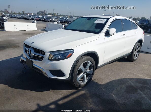 WDC0J4KB6KF570081 2019 MERCEDES-BENZ GLC 300 COUPE White Przód lewy