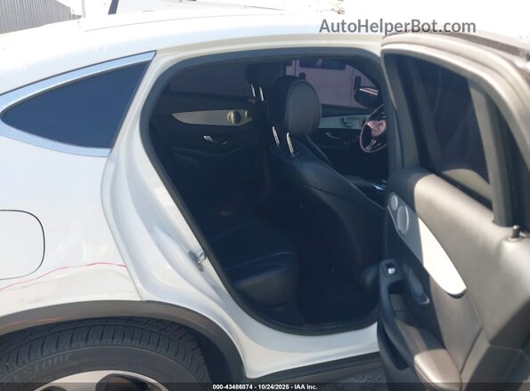 WDC0J4KB6KF570081 2019 MERCEDES-BENZ GLC 300 COUPE White Widok naklejki z numerem VIN