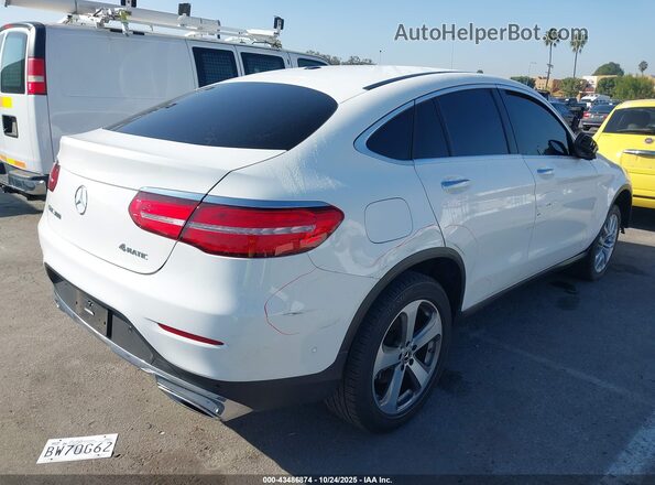 WDC0J4KB6KF570081 2019 MERCEDES-BENZ GLC 300 COUPE White Tył prawy