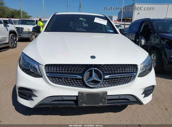 WDC0J4KB7JF427137 2018 MERCEDES-BENZ GLC 300 COUPE White Вид задньої частини салону