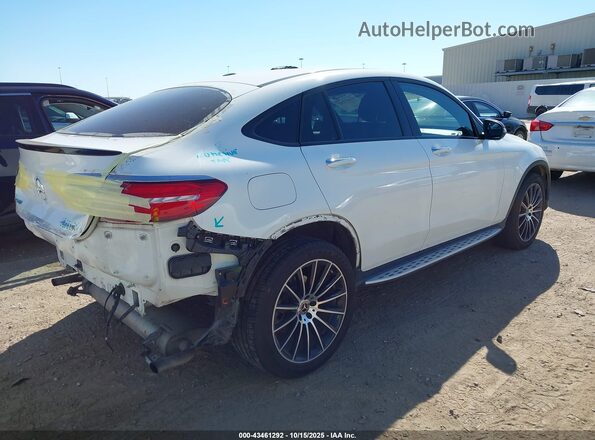WDC0J4KB7JF427137 2018 MERCEDES-BENZ GLC 300 COUPE White Задня права чверть
