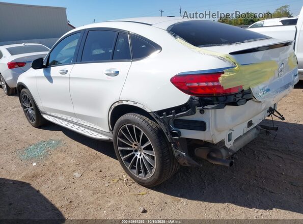 WDC0J4KB7JF427137 2018 MERCEDES-BENZ GLC 300 COUPE White Задня ліва чверть