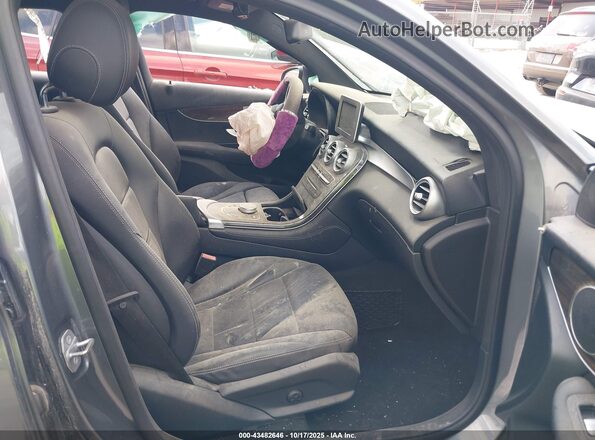 WDC0J4KB9JF338928 2018 MERCEDES-BENZ GLC 300 COUPE Gray Вид салону спереду