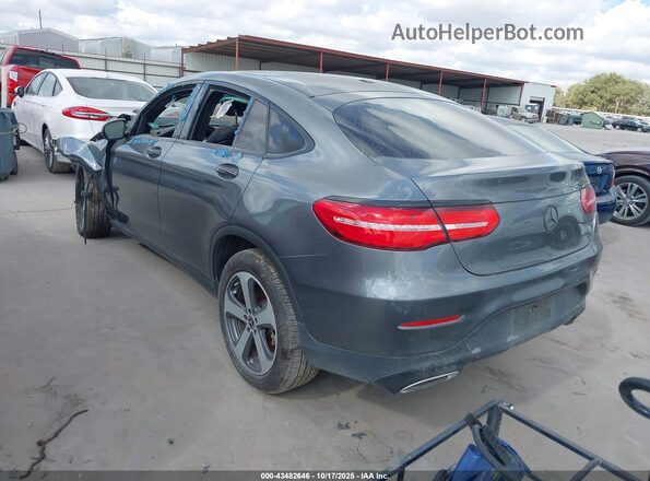 WDC0J4KB9JF338928 2018 MERCEDES-BENZ GLC 300 COUPE Gray Задня ліва чверть