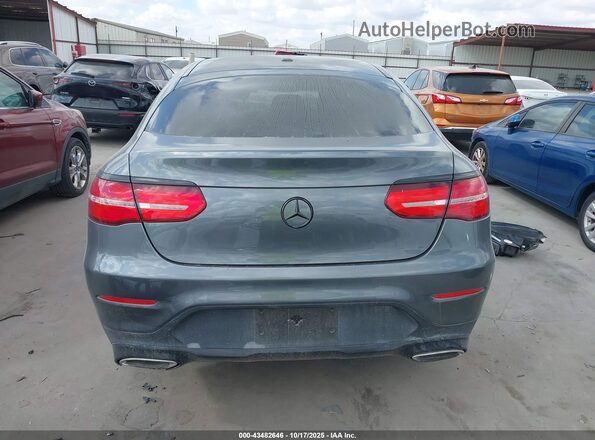 WDC0J4KB9JF338928 2018 MERCEDES-BENZ GLC 300 COUPE Gray 