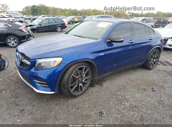 WDC0J6EB0JF408310 2018 MERCEDES-BENZ AMG GLE 43 COUPE Dark Blue Front left