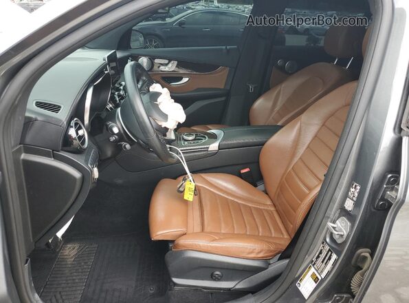 WDC0J6EB9JF373430 2018 MERCEDES-BENZ GLC-CLASS Серый Вид салона спереди