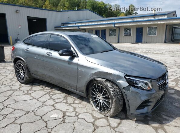 WDC0J6EB9JF373430 2018 MERCEDES-BENZ GLC-CLASS Серый Передняя правая четверть