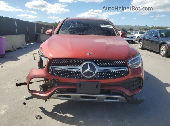 WDC0J8EB2LF702063 2020 MERCEDES-BENZ GLC-CLASS Red Rear view