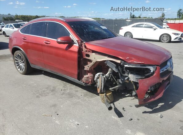 WDC0J8EB2LF702063 2020 MERCEDES-BENZ GLC-CLASS Red Front view