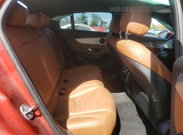 WDC0J8EB2LF702063 2020 MERCEDES-BENZ GLC-CLASS Red Rear interior view