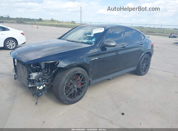 WDC0J8KB3KF499090 2019 MERCEDES-BENZ AMG GLC 63 COUPE Black Przód lewy