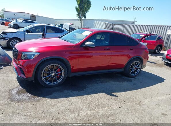 WDC0J8KB4KF497431 2019 MERCEDES-BENZ AMG GLC 63 COUPE Burgundy Widok wnętrza 360 stopni