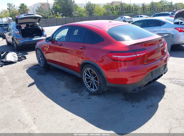 WDC0J8KB4KF497431 2019 MERCEDES-BENZ AMG GLC 63 COUPE Burgundy Tył lewy