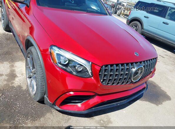 WDC0J8KB4KF497431 2019 MERCEDES-BENZ AMG GLC 63 COUPE Burgundy Widok z przodu