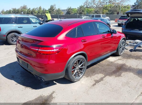 WDC0J8KB4KF497431 2019 MERCEDES-BENZ AMG GLC 63 COUPE Burgundy Tył prawy