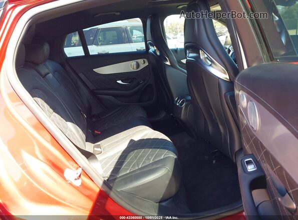 WDC0J8KB4KF497431 2019 MERCEDES-BENZ AMG GLC 63 COUPE Burgundy Widok naklejki z numerem VIN