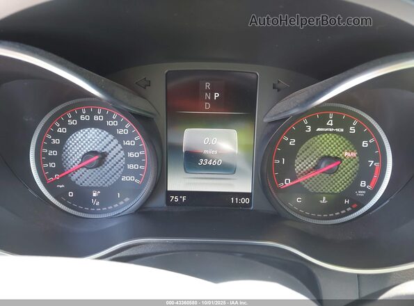 WDC0J8KB4KF497431 2019 MERCEDES-BENZ AMG GLC 63 COUPE Burgundy Widok tylnych siedzeń