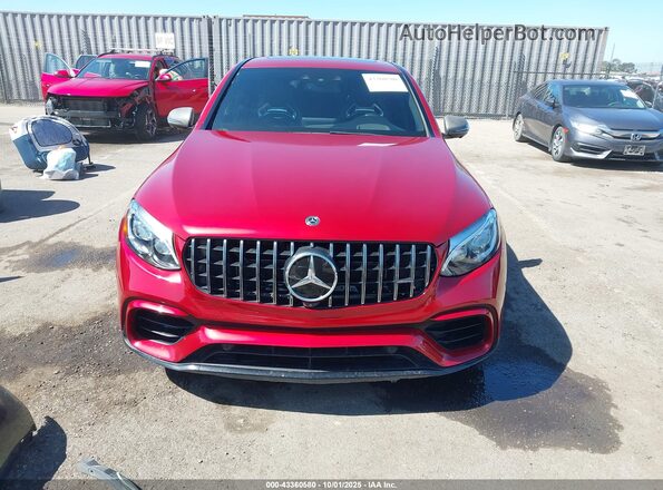 WDC0J8KB4KF497431 2019 MERCEDES-BENZ AMG GLC 63 COUPE Burgundy Widok zestawu wskaźników