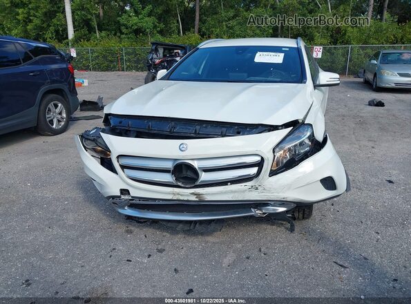 WDCTG4EB1HJ281848 2017 MERCEDES-BENZ GLA 250 Белый Вид спереди