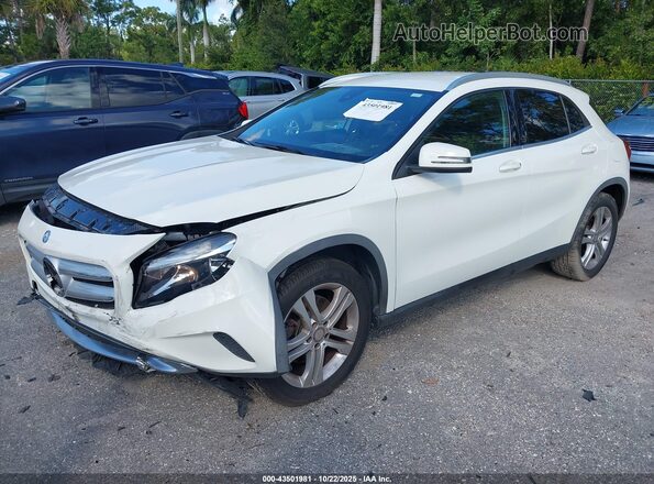WDCTG4EB1HJ281848 2017 MERCEDES-BENZ GLA 250 Белый Передняя левая четверть