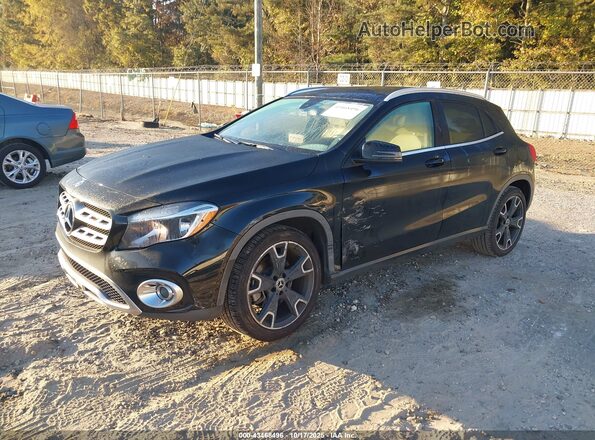 WDCTG4EB1KU012660 2019 MERCEDES-BENZ GLA 250 Черный Передняя левая четверть