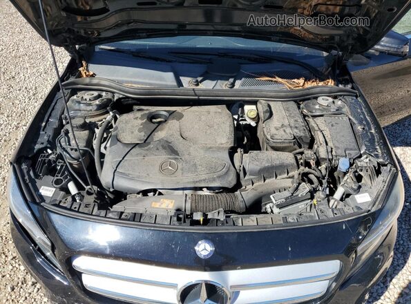 WDCTG4EB2HJ297301 2017 MERCEDES-BENZ GLA-CLASS Black Vista de la etiqueta del VIN