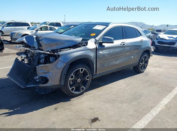 WDCTG4EB2LJ678073 2020 MERCEDES-BENZ GLA 250 Gray Front left