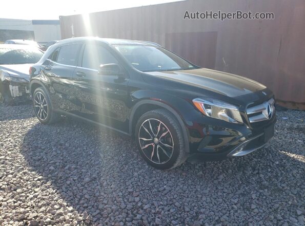 WDCTG4EB4HJ323882 2017 MERCEDES-BENZ GLA Black Przód prawy