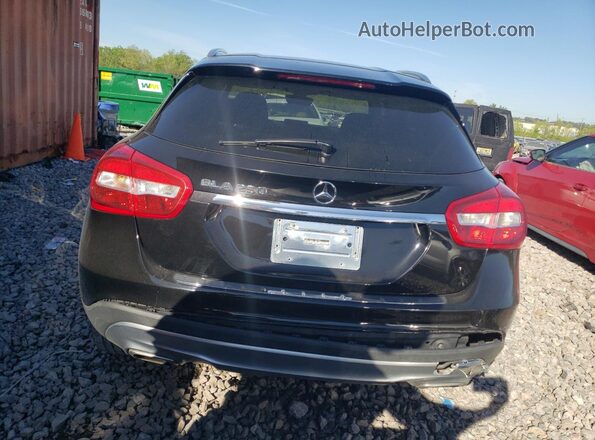 WDCTG4EB4HJ323882 2017 MERCEDES-BENZ GLA Black Widok z tyłu