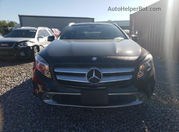 WDCTG4EB4HJ323882 2017 MERCEDES-BENZ GLA Black Widok z przodu