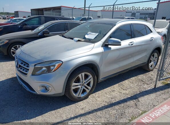 WDCTG4EB4JJ398359 2018 MERCEDES-BENZ GLA 250 Silver წინა მარცხენა ხედი სამი მეოთხედიდან