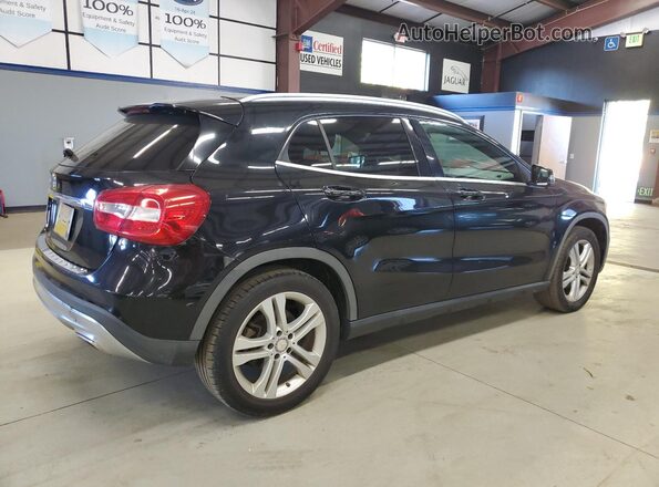 WDCTG4EB7HJ286648 2017 MERCEDES-BENZ GLA Black Задня права чверть