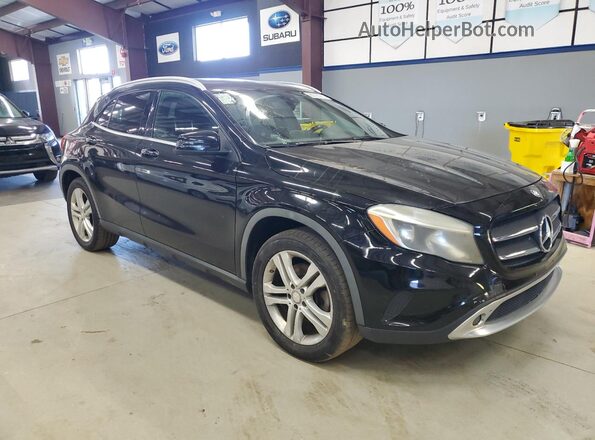WDCTG4EB7HJ286648 2017 MERCEDES-BENZ GLA Black Передня права чверть