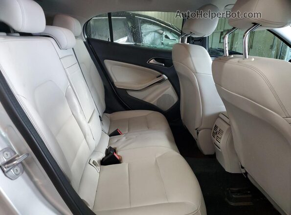 WDCTG4EB8LU026430 2020 MERCEDES-BENZ GLA Silver Rear interior view