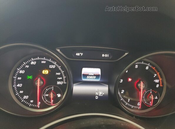WDCTG4EB8LU026430 2020 MERCEDES-BENZ GLA Silver Instrument cluster view