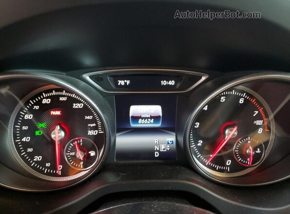 WDCTG4GB7JJ491261 2018 MERCEDES-BENZ GLA Blue 