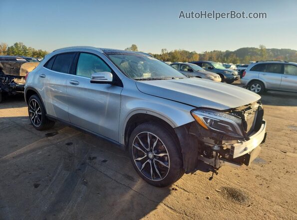 WDCTG4GB8HJ354632 2017 MERCEDES-BENZ GLA Silver Przód prawy