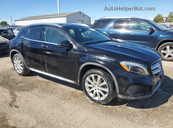 WDCTG4GBXGJ218680 2016 MERCEDES-BENZ GLA Black Передня права чверть
