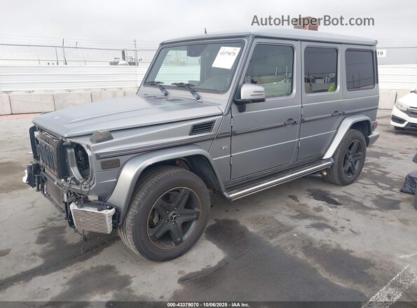 WDCYC3KF8GX249865 2016 MERCEDES-BENZ G 550 Silver Առջևի ձախ երեք քառորդ տեսարան
