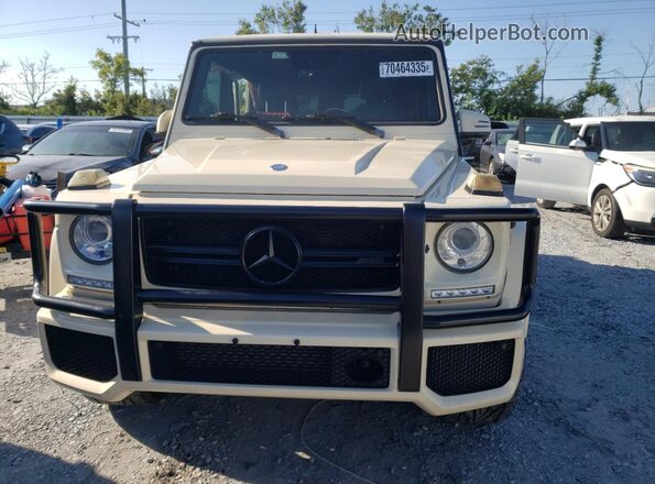 WDCYC7DF1GX254670 2016 MERCEDES-BENZ G-CLASS Beige Widok z przodu