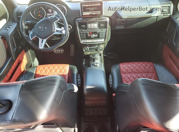 WDCYC7DF1GX254670 2016 MERCEDES-BENZ G-CLASS Beige Widok deski rozdzielczej