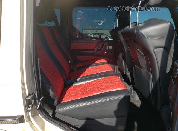 WDCYC7DF1GX254670 2016 MERCEDES-BENZ G-CLASS Beige Widok wnętrza z tyłu