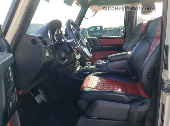 WDCYC7DF1GX254670 2016 MERCEDES-BENZ G-CLASS Beige Widok wnętrza z przodu
