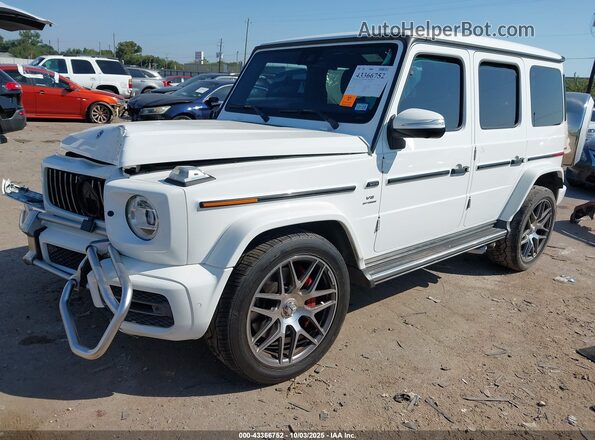 WDCYC7HJ3KX325309 2019 MERCEDES-BENZ AMG G 63 White წინა მარცხენა ხედი სამი მეოთხედიდან
