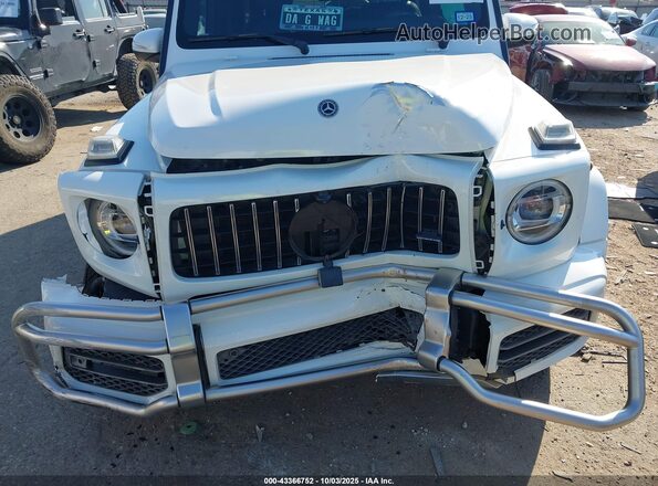 WDCYC7HJ3KX325309 2019 MERCEDES-BENZ AMG G 63 White წინა პანელის ხედი