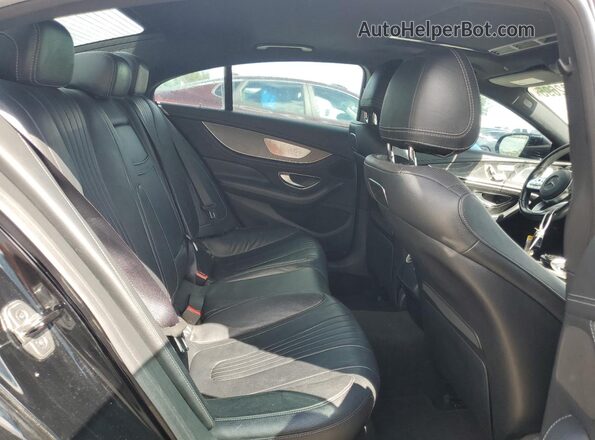 WDD2J5JB9KA010516 2019 MERCEDES-BENZ CLS-CLASS Black Rear seats view