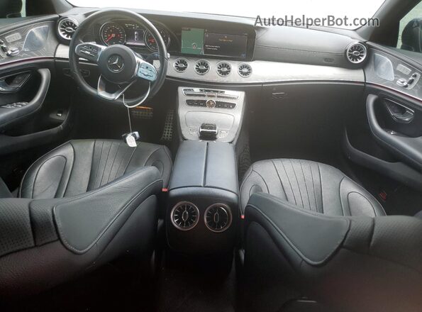 WDD2J5KBXKA030806 2019 MERCEDES-BENZ CLS-CLASS Black Առջևի վահանակի տեսք