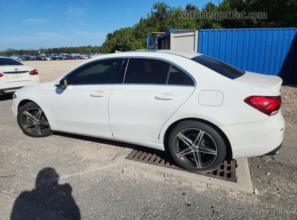 WDD3G4EB2KW006138 2019 MERCEDES-BENZ A White Rear left
